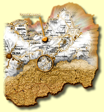 Mapka, Oravská Lesná
